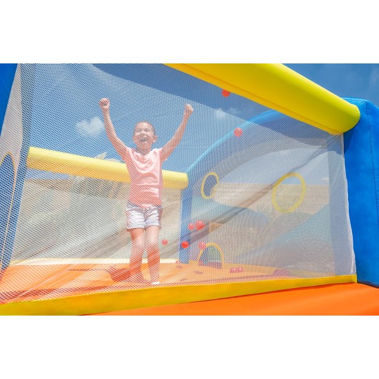 Bestway 9'6'' x 7' x 5'8''/2.89m x 2.13m x 1.73m LEAP & PLAY MEGA BOUNCER Bestway 9'6'' x 7' x 5'8''/2.89m x 2.13m x 1.73m LEAP & PLAY MEGA BOUNCER