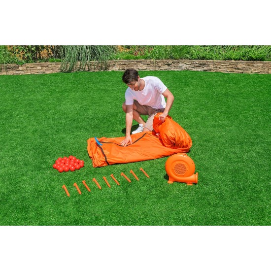 Bestway 9'6'' x 7' x 5'8''/2.89m x 2.13m x 1.73m LEAP & PLAY MEGA BOUNCER Bestway 9'6'' x 7' x 5'8''/2.89m x 2.13m x 1.73m LEAP & PLAY MEGA BOUNCER