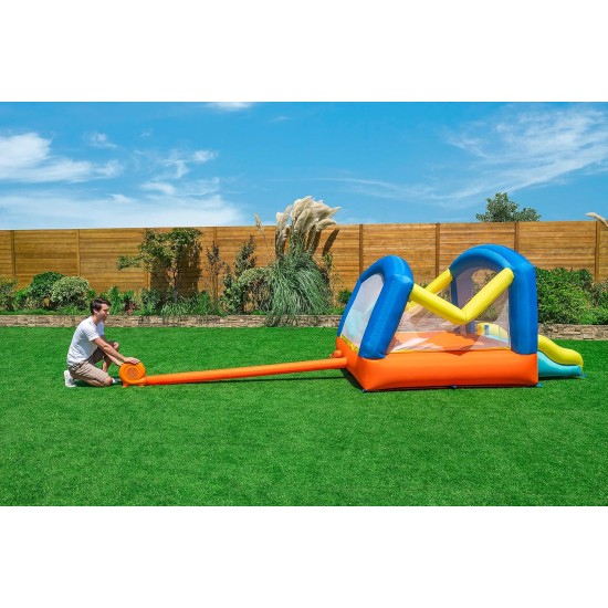 Bestway 9'6'' x 7' x 5'8''/2.89m x 2.13m x 1.73m LEAP & PLAY MEGA BOUNCER Bestway 9'6'' x 7' x 5'8''/2.89m x 2.13m x 1.73m LEAP & PLAY MEGA BOUNCER
