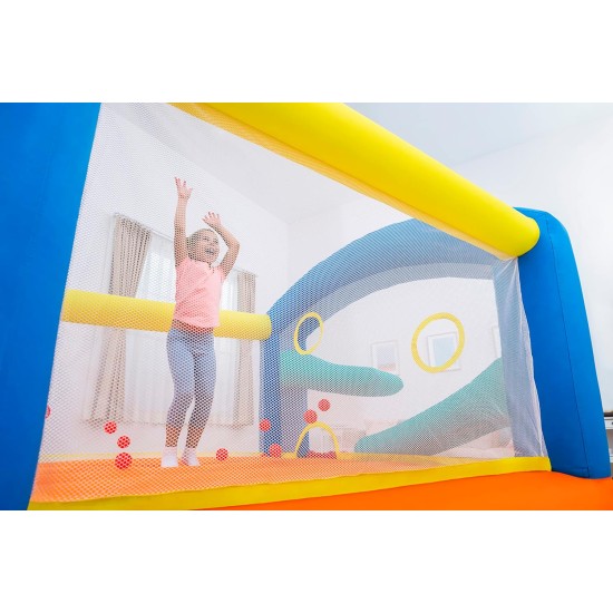 Bestway 9'6'' x 7' x 5'8''/2.89m x 2.13m x 1.73m LEAP & PLAY MEGA BOUNCER Bestway 9'6'' x 7' x 5'8''/2.89m x 2.13m x 1.73m LEAP & PLAY MEGA BOUNCER