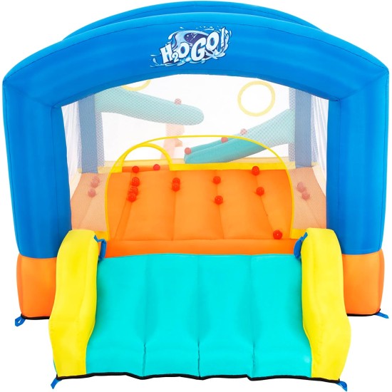 Bestway 9'6'' x 7' x 5'8''/2.89m x 2.13m x 1.73m LEAP & PLAY MEGA BOUNCER Bestway 9'6'' x 7' x 5'8''/2.89m x 2.13m x 1.73m LEAP & PLAY MEGA BOUNCER