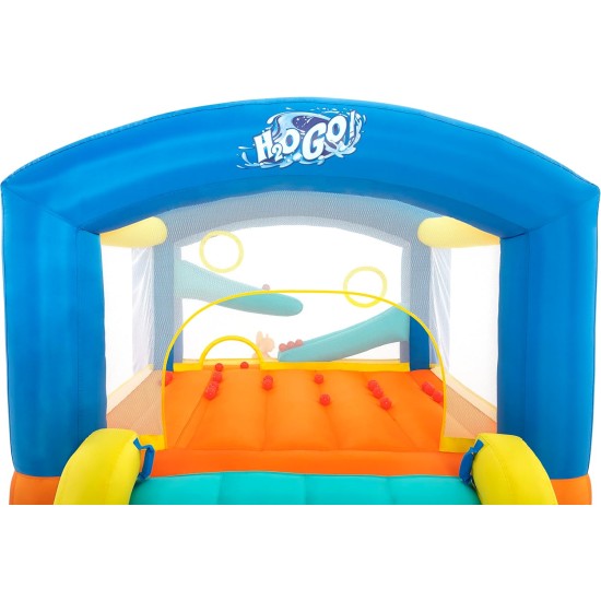 Bestway 9'6'' x 7' x 5'8''/2.89m x 2.13m x 1.73m LEAP & PLAY MEGA BOUNCER Bestway 9'6'' x 7' x 5'8''/2.89m x 2.13m x 1.73m LEAP & PLAY MEGA BOUNCER