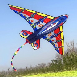1/2 Meter Large Waterproof Fabric Sewing Closure with Thread Roll Kid's Airplane Kite Summer Flight