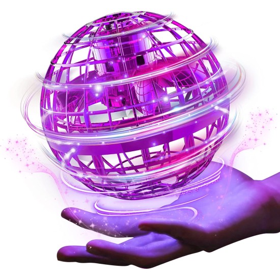 Flying Orb Ball, 2022 Upgraded Flying Ball Toy, Hand Controlled Boomerang Hover Ball, Flying Spinner with Endless Tricks, Cool Toys Gifts for 6 7 8 9 10+ Year Old Boys Girls Teens Indoor Outdoor Toys