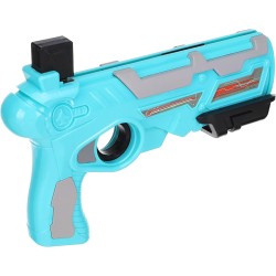 Generic Airplane gun with 4 pcs foam paper airplane kit for outdoor toys (blue)-small