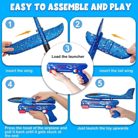 Generic Full Size Airplane Pistol - Airplane Launcher - Large Airplane Generic Full Size Airplane Pistol - Airplane Launcher - Large Airplane