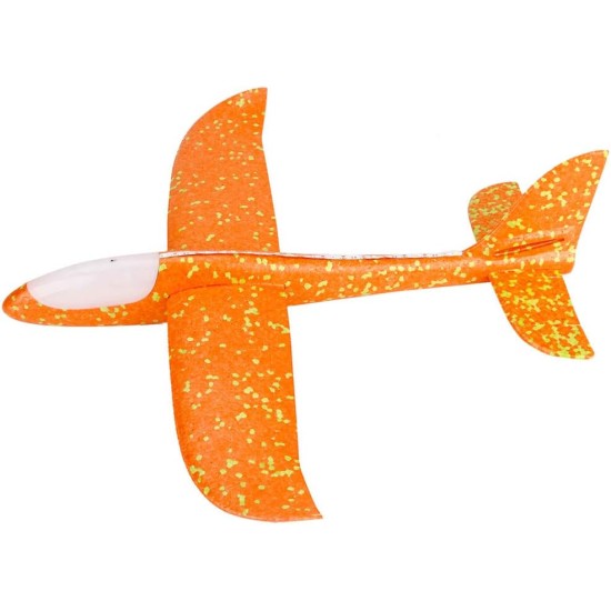 Hand Throwing Foam airplane aeroplane Glider with Head and Body LED Lights Hand Throwing Foam airplane aeroplane Glider with Head and Body LED Lights