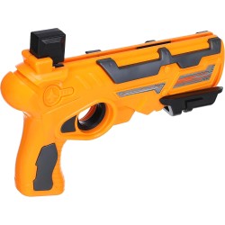 One-Button Ejection Foam Airplane with 4 Gliding Launchers for Kids (Yellow)