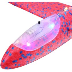 Other PINK DIY Hand Launch Throwing Glider with LED Broken-resistant Kids Toys