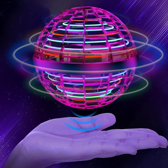 StarGinz Flying Ball,Magic Flying Orb Hover Ball,Soaring Nebula Fly Orb Toy,Flying Spinner Flying Space Orb Toy,Mini Drones Boomerang Nebula Orb Ball Nova UFO Drone Space for Gifts(Pink) StarGinz Flying Ball,Magic Flying Orb Hover Ball,Soaring Nebula Fly Orb Toy,Flying Spinner Flying Space Orb Toy,Mini Drones Boomerang Nebula Orb Ball Nova UFO Drone Space for Gifts(Pink)