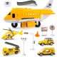 Tuko Transport Cargo Airplane Car Toy Play Set for 3+ Years Old Boys and Girls(Yellow) Tuko Transport Cargo Airplane Car Toy Play Set for 3+ Years Old Boys and Girls(Yellow)