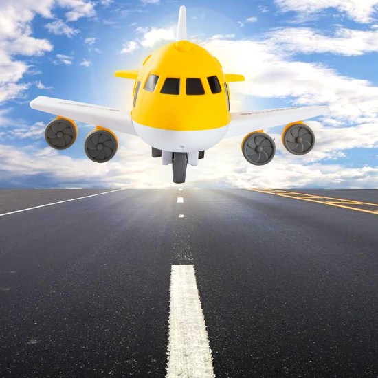 Tuko Transport Cargo Airplane Car Toy Play Set for 3+ Years Old Boys and Girls(Yellow) Tuko Transport Cargo Airplane Car Toy Play Set for 3+ Years Old Boys and Girls(Yellow)