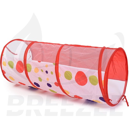 BREEZEE MARKET TU SONRISA NOS DEFINE, SMILE Children's 3-in-1 Folding Portable Tent, Tent with Tunnel and Ball Pool for Boys Girls and Babies, Tent and Heavy Duty Indoor Outdoor Easy to Assemble BREEZEE MARKET TU SONRISA NOS DEFINE, SMILE Children's 3-in-1 Folding Portable Tent, Tent with Tunnel and Ball Pool for Boys Girls and Babies, Tent and Heavy Duty Indoor Outdoor Easy to Assemble