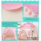 Children's Play Tent Play Tent for Children with Star Lights Children's Tent Princess Castle Play Tent Teepee Tent Children's Play House for Indoor and Outdoor Toy Birthday Christmas Gift (Pink) Children's Play Tent Play Tent for Children with Star Lights Children's Tent Princess Castle Play Tent Teepee Tent Children's Play House for Indoor and Outdoor Toy Birthday Christmas Gift (Pink)