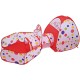 Children's Portable Foldable Pop Up Tunnel Basketball Tent For Kids - Multi Color Children's Portable Foldable Pop Up Tunnel Basketball Tent For Kids - Multi Color