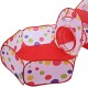 Children's Portable Foldable Pop Up Tunnel Basketball Tent For Kids - Multi Color Children's Portable Foldable Pop Up Tunnel Basketball Tent For Kids - Multi Color