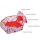 Children's Portable Foldable Pop Up Tunnel Basketball Tent For Kids - Multi Color Children's Portable Foldable Pop Up Tunnel Basketball Tent For Kids - Multi Color