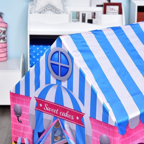 Fantastic-Kids-Toys Candy House Waterproof Kids Play Tent Princess Play Tent for 8 Year Old Kids Girls Boys (104cm x 69cm x 93cm) Fantastic-Kids-Toys Candy House Waterproof Kids Play Tent Princess Play Tent for 8 Year Old Kids Girls Boys (104cm x 69cm x 93cm)