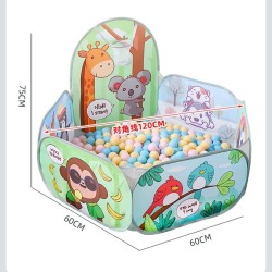 Fantastic-Kids-Toys Core Open House with Mini Basket Ball (Green)