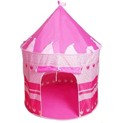 Kids Play Tent Girl Princess Castle House Tent, Portable with Carrying Case
