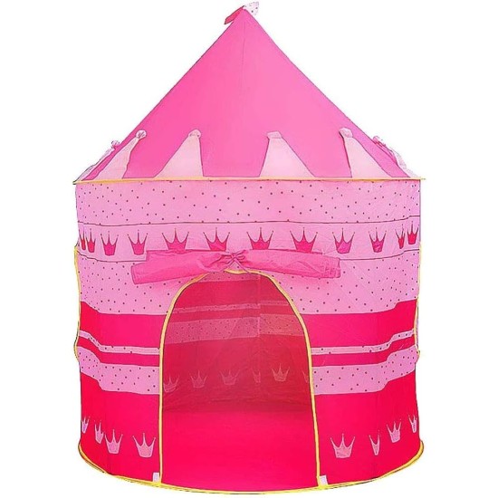 Kids Play Tent Toddler Playhouse Prince Princess Castle Foldable Pop Up Kids Tent with Carrying Bag for Gifts Girls Boys Indoor Outdoor Use Kids Play Tent Toddler Playhouse Prince Princess Castle Foldable Pop Up Kids Tent with Carrying Bag for Gifts Girls Boys Indoor Outdoor Use