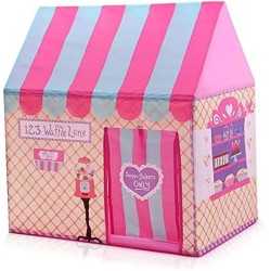 Portable Foldable Princess Kids Play House with Play Mat