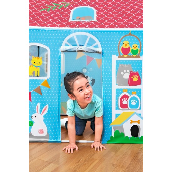 Bestway 40" x 30" x 45"/1.02m x 76cm x 1.14m Purrfect Pets Playhouse Bestway 40" x 30" x 45"/1.02m x 76cm x 1.14m Purrfect Pets Playhouse