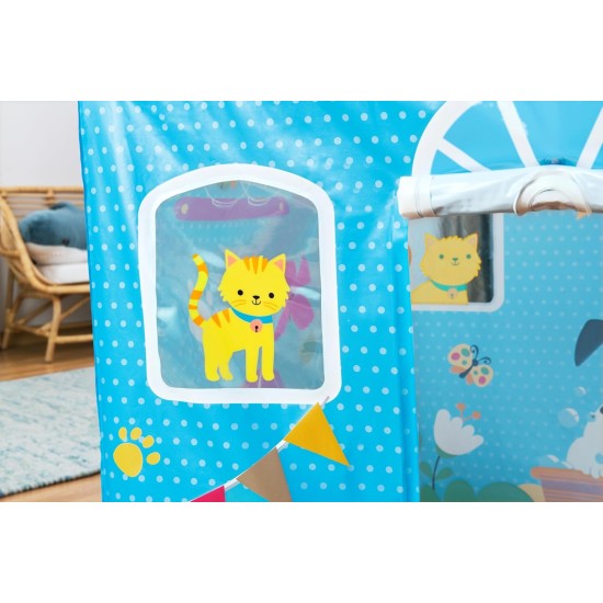 Bestway 40" x 30" x 45"/1.02m x 76cm x 1.14m Purrfect Pets Playhouse Bestway 40" x 30" x 45"/1.02m x 76cm x 1.14m Purrfect Pets Playhouse