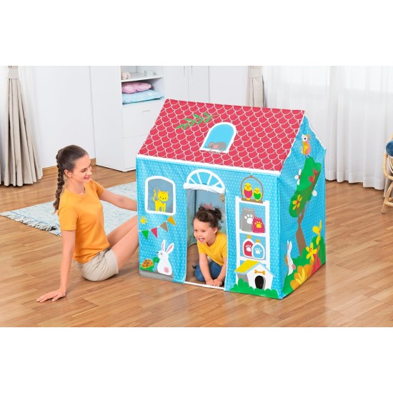 Bestway 40" x 30" x 45"/1.02m x 76cm x 1.14m Purrfect Pets Playhouse Bestway 40" x 30" x 45"/1.02m x 76cm x 1.14m Purrfect Pets Playhouse