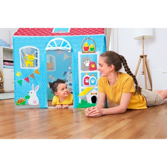 Bestway 40" x 30" x 45"/1.02m x 76cm x 1.14m Purrfect Pets Playhouse Bestway 40" x 30" x 45"/1.02m x 76cm x 1.14m Purrfect Pets Playhouse