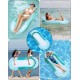 Birshe Floating Bed, Inflatable Swimming Pool Hammock, Inflatable Floating Sun Lounger, Swimming Pool Float, Hammock, Green Rafts with Headrest for Swimming Pool, Beach Outdoors Birshe Floating Bed, Inflatable Swimming Pool Hammock, Inflatable Floating Sun Lounger, Swimming Pool Float, Hammock, Green Rafts with Headrest for Swimming Pool, Beach Outdoors