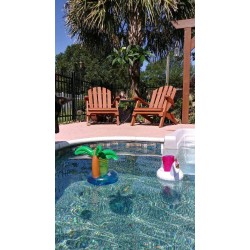 Drink Holder Pool, Pack of 5 Mini Inflatable Drink Holder, Flamingo Unicorn Drink Holder for Beer Bottle, Champagne Glass, Inflatable Floating Drink Holder