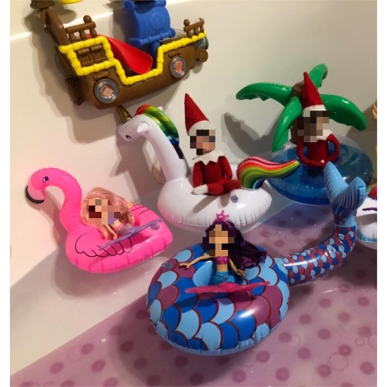 Drink Holder Pool, Pack of 5 Mini Inflatable Drink Holder, Flamingo Unicorn Drink Holder for Beer Bottle, Champagne Glass, Inflatable Floating Drink Holder Drink Holder Pool, Pack of 5 Mini Inflatable Drink Holder, Flamingo Unicorn Drink Holder for Beer Bottle, Champagne Glass, Inflatable Floating Drink Holder