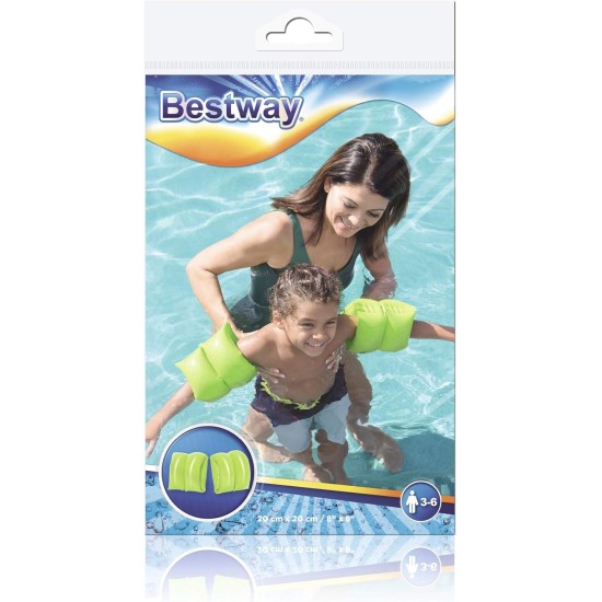 Bestway 32005 inflatable arm floats - light green