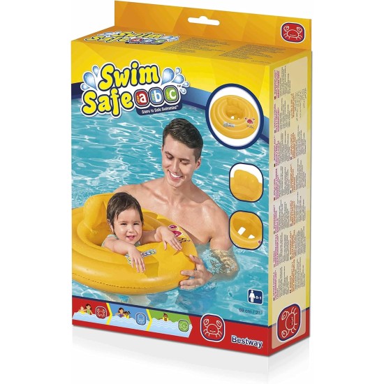 Bestway Swim Safe Φ27''/Φ69cm Wondersplash Round 3-Ring Baby Boat Bestway Swim Safe Φ27''/Φ69cm Wondersplash Round 3-Ring Baby Boat