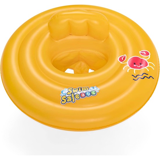 Bestway Swim Safe Φ27''/Φ69cm Wondersplash Round 3-Ring Baby Boat Bestway Swim Safe Φ27''/Φ69cm Wondersplash Round 3-Ring Baby Boat