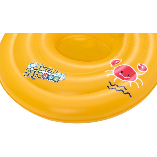 Bestway Swim Safe Φ27''/Φ69cm Wondersplash Round 3-Ring Baby Boat Bestway Swim Safe Φ27''/Φ69cm Wondersplash Round 3-Ring Baby Boat