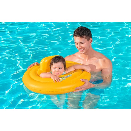 Bestway Swim Safe Φ27''/Φ69cm Wondersplash Round 3-Ring Baby Boat Bestway Swim Safe Φ27''/Φ69cm Wondersplash Round 3-Ring Baby Boat