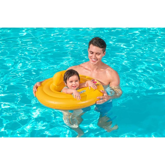 Bestway Swim Safe Φ27''/Φ69cm Wondersplash Round 3-Ring Baby Boat Bestway Swim Safe Φ27''/Φ69cm Wondersplash Round 3-Ring Baby Boat