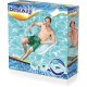 Bestway inflatable float with pillow Blue/White One Size 43097 Bestway inflatable float with pillow Blue/White One Size 43097