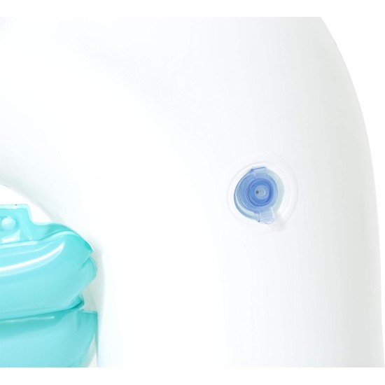 Bestway inflatable float with pillow Blue/White One Size 43097 Bestway inflatable float with pillow Blue/White One Size 43097