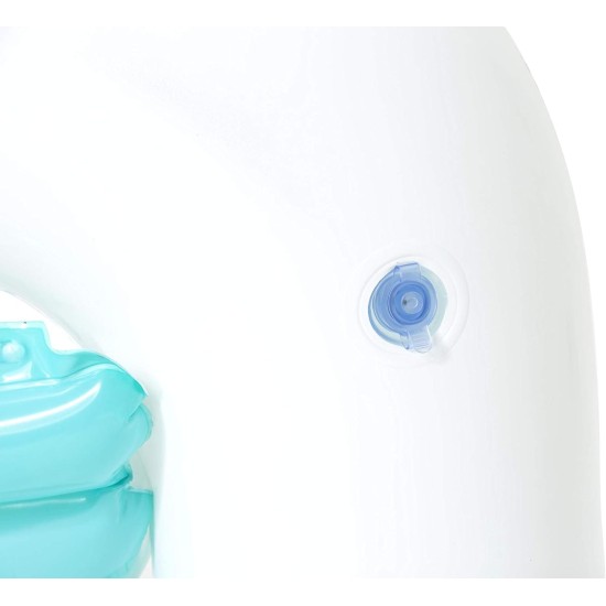 Bestway inflatable float with pillow Blue/White One Size 43097 Bestway inflatable float with pillow Blue/White One Size 43097