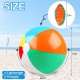 2 Pack Beach Balls, 20 Inch Beach Balls, Rainbow Color Pool Toys Pool Balls for Swimming Pool, Beach Toys Inflatable Ball for Summer Parties and Water Games 2 Pack Beach Balls, 20 Inch Beach Balls, Rainbow Color Pool Toys Pool Balls for Swimming Pool, Beach Toys Inflatable Ball for Summer Parties and Water Games