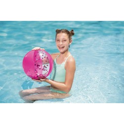 Bestway 31050 glitter beach ball - pink