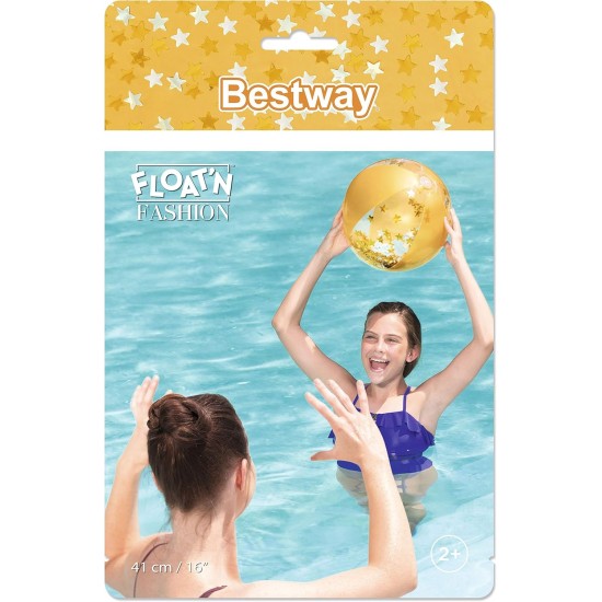 Bestway 31050 glitter beach ball - pink Bestway 31050 glitter beach ball - pink