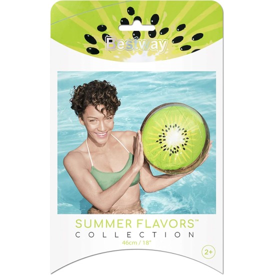 Bestway Fruit Beach Balls, 46Cm, Multi Color - 26-31042-A Bestway Fruit Beach Balls, 46Cm, Multi Color - 26-31042-A