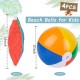 FUTUREPLUSX 4PCS Beach Balls for Kids, 12inch Beach Ball Bulk Inflatable Pool Beach Balls Bulk for Summer Beach Pool Party Supplies FUTUREPLUSX 4PCS Beach Balls for Kids, 12inch Beach Ball Bulk Inflatable Pool Beach Balls Bulk for Summer Beach Pool Party Supplies
