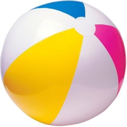 Intex | Inflatable Beach Ball | 59030 | 16.51*1.59*29.84 cm | Multi-coloured ‎