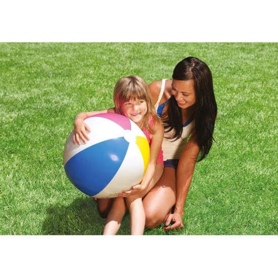 Intex | Inflatable Beach Ball | 59030 | 16.51*1.59*29.84 cm | Multi-coloured Intex | Inflatable Beach Ball | 59030 | 16.51*1.59*29.84 cm | Multi-coloured 