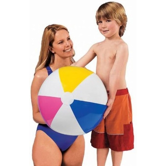 Intex | Inflatable Beach Ball | 59030 | 16.51*1.59*29.84 cm | Multi-coloured Intex | Inflatable Beach Ball | 59030 | 16.51*1.59*29.84 cm | Multi-coloured 